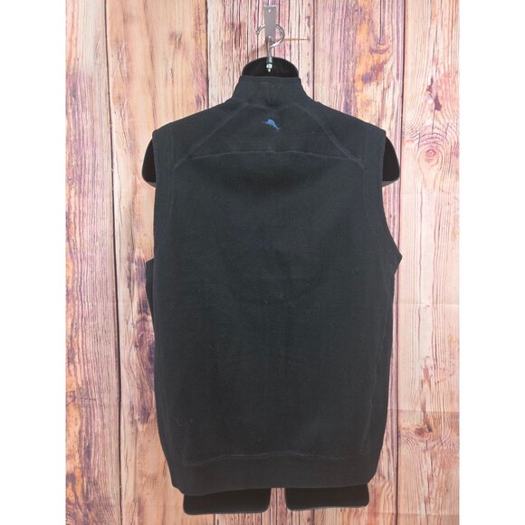 Tommy Bahama Mens Reversible Full Zip Vest Large - Picture 2 of 8